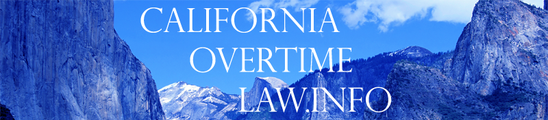 California Overtime Law